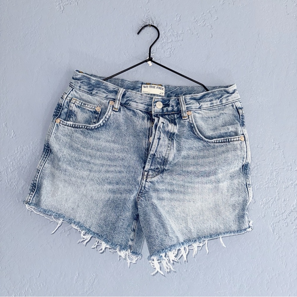 We The Free Ivy Midrise Jean Shorts Size 27